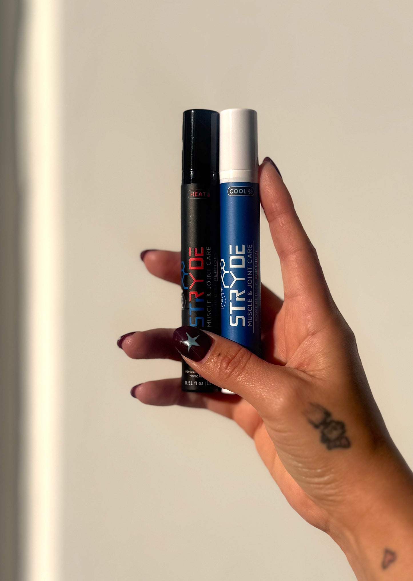 PEP+ STRYDE HEAT + COOL System — Boost Set (2 × 15mL)