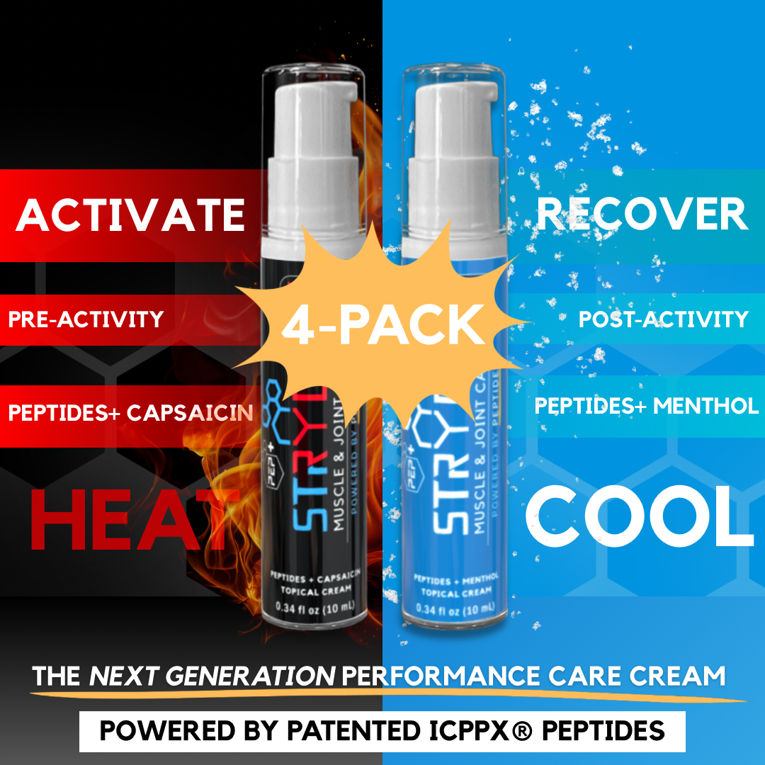 PEP+ STRYDE PERFORMANCE & RECOVERY BUNDLE – 10mL Travel Pump (2-pack)