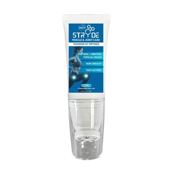 PEP+ STRYDE COOL Massaging Roll-On — Cooling Cream (30mL)