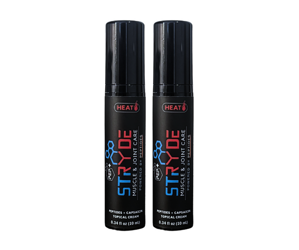 PEP+ STRYDE HEAT Cream - Travel Set (2x 10mL)