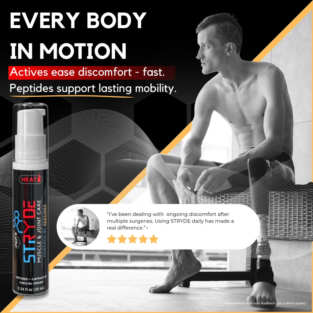 PEP+ STRYDE HEAT – 10mL Travel Pump (2-Pack)