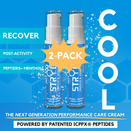 PEP+ STRYDE COOL – 10mL Travel Pump (2-Pack)