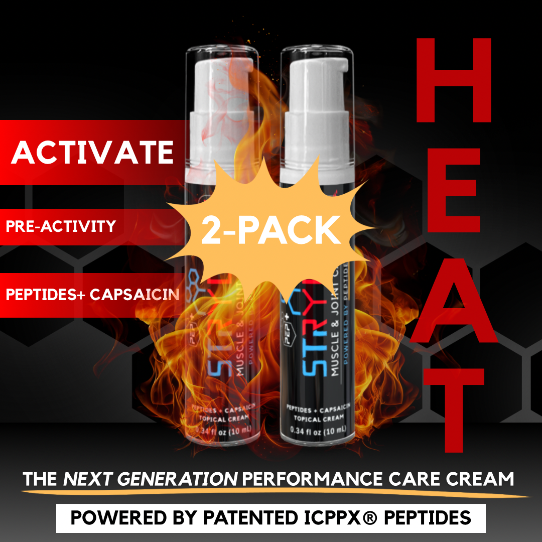 PEP+ STRYDE HEAT – 10mL Travel Pump (2-Pack)