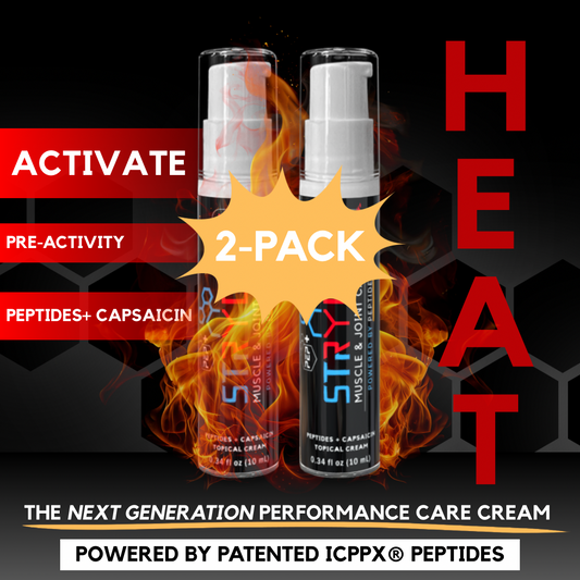 PEP+ STRYDE HEAT – 10mL Travel Pump (2-Pack)