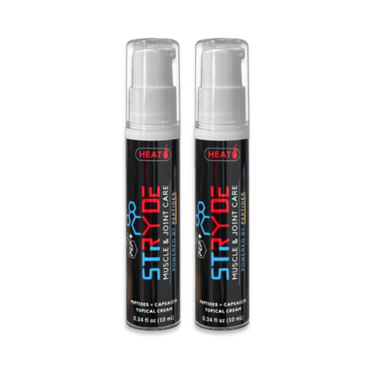 PEP+ STRYDE HEAT – 10mL Travel Pump (2-Pack)